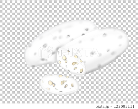 Hand-drawn illustration of sea cucumber rice cake Hand-drawn illustration of sea cucumber rice cake 122093111