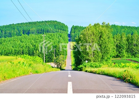 北海道旭川市の景勝地　就実の丘 122093815