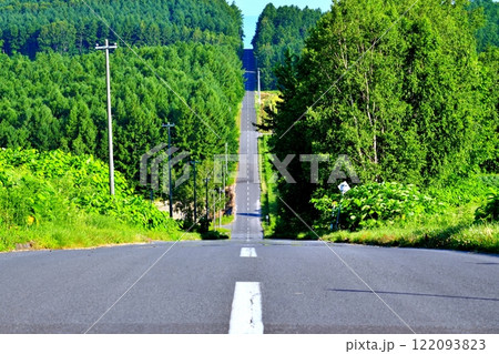 北海道旭川市の景勝地　就実の丘 122093823