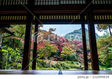 清水寺 本坊庭園の紅葉【福岡県みやま市】 清水寺 本坊庭園の紅葉【福岡県みやま市】 122094634