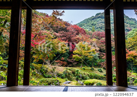 清水寺 本坊庭園の紅葉【福岡県みやま市】 清水寺 本坊庭園の紅葉【福岡県みやま市】 122094637