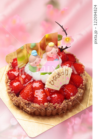 ひな祭りケーキ 122094824