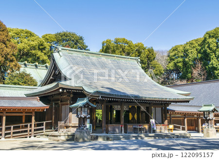 埼玉県 武蔵一宮氷川神社(大宮氷川神社) 拝殿 埼玉県 武蔵一宮氷川神社(大宮氷川神社) 拝殿 122095157