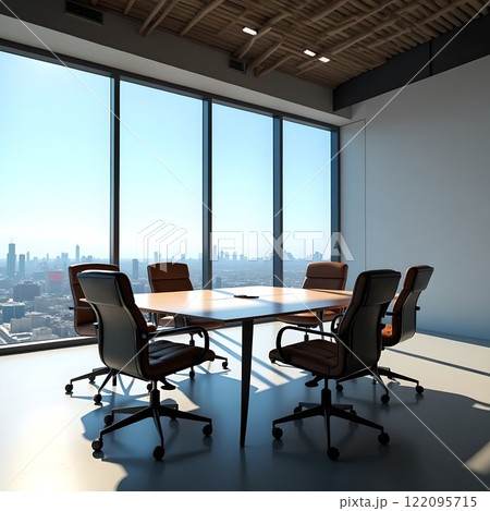お洒落なミーティングルーム/ラウンジ 122095715