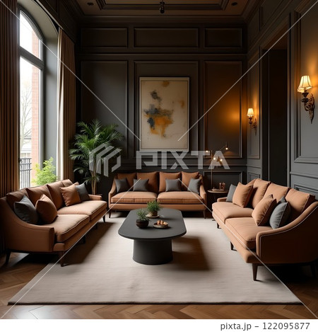 お洒落なミーティングルーム/ラウンジ 122095877