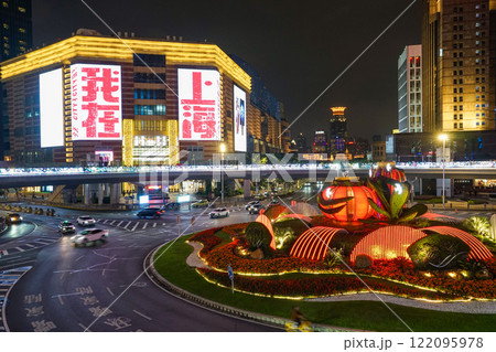 上海の夜景 122095978