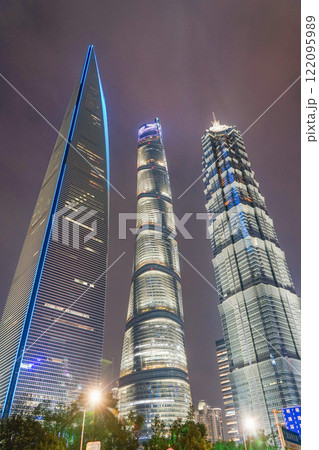 上海の夜景 122095989