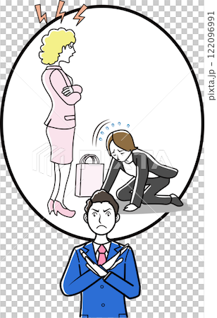 顧客による過剰な要求、カスタマーハラスメント 顧客による過剰な要求、カスタマーハラスメント 122096991