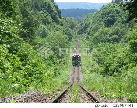鉄路のある風景 富良野線 北海道旅客鉄道 鉄路のある風景 富良野線 北海道旅客鉄道 122097441