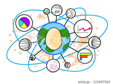 ビッグデータから生まれたアイデアの卵 122097563