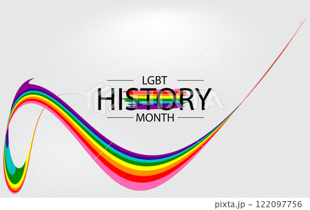 A captivating design for LGBT History Month filled with vibrant colors 122097756
