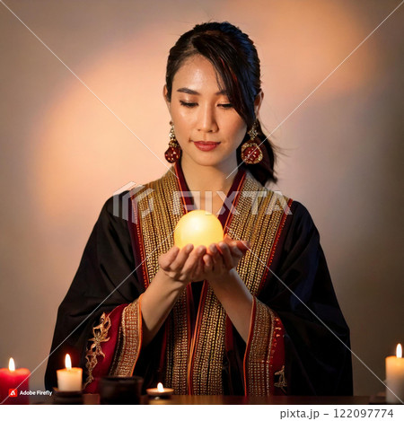 占い師の美人先生 122097774