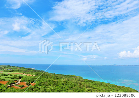 沖縄　伊良部島からの風景 122099500