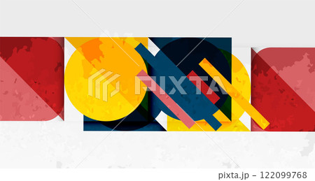 Grainy texture geometric abstract background. Vector Illustration For Wallpaper, Banner, Background, Card, Book Illustration, landing page 122099768