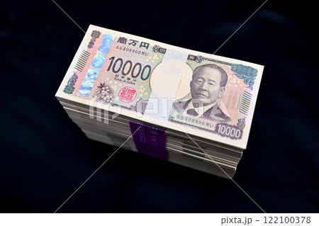 令和6年新紙幣「壱万円札　渋沢栄一」帯付き　壱千万円束 122100378