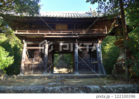 高仙寺(孝子観音)の山門　【大阪府泉南郡岬町】 122100396