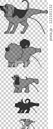 尿尿狗（單色）吉娃娃/蘇格蘭梗/美國可卡犬/鬆獅犬 122101132