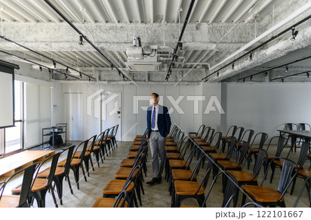 会場での一コマ 122101667