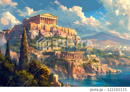 古代ギリシャ文明のイメージ 122102115