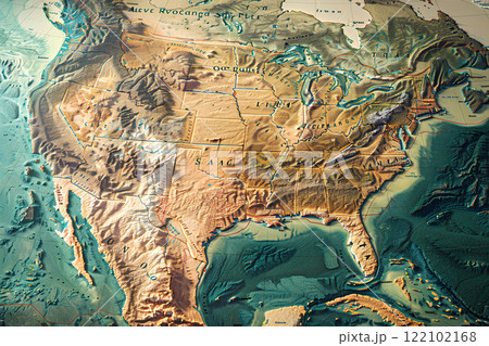 アメリカ大陸 コロラド州を示す地図 アメリカ大陸 コロラド州を示す地図 122102168