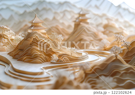 世界遺産　シルクロード 122102624