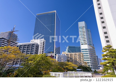 東京・竹芝 ゆりかもめ・竹芝駅周辺の風景 東京・竹芝 ゆりかもめ・竹芝駅周辺の風景 122102915