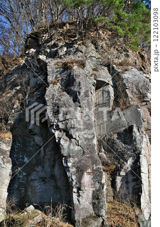 塩嶺累層 鉄平石 塩嶺累層 鉄平石 122103098