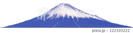 富士山（切り抜き） 122103222