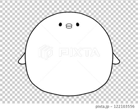 Black and white chick frame Black and white chick frame 122103556