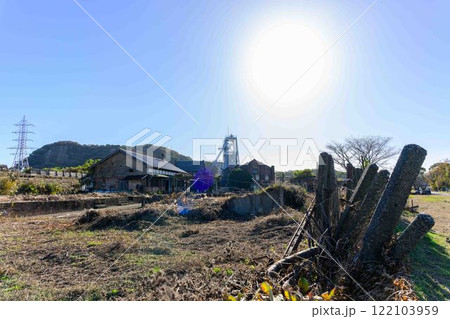 秋晴れを背景に「明治日本の産業革命遺産」　万田坑ステーション(荒尾市) 122103959