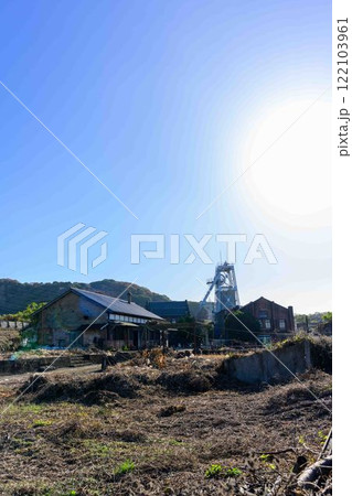 秋晴れを背景に「明治日本の産業革命遺産」　万田坑ステーション(荒尾市) 122103961
