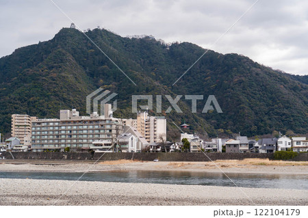 冬の金華山 122104179