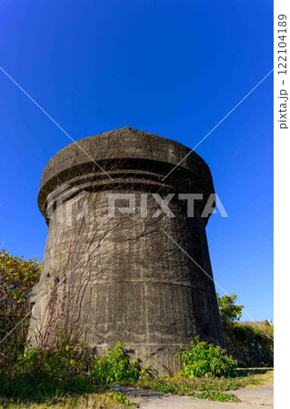 秋晴れを背景に「明治日本の産業革命遺産」周辺風景　万田坑ステーション(荒尾市) 122104189