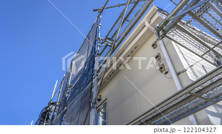 戸建て家屋の外壁修繕工事 122104327