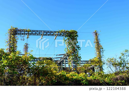 周辺風景 秋晴れを背景に「明治日本の産業革命遺産」周辺風景 万田坑ステーション(荒尾市) 周辺風景 秋晴れを背景に「明治日本の産業革命遺産」周辺風景 万田坑ステーション(荒尾市) 122104388