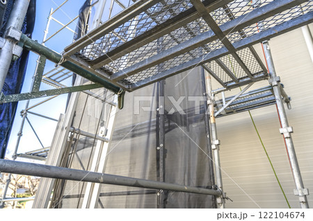 戸建て家屋の外壁修繕工事 122104674