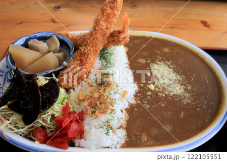 ダムをイメージした大渡ダムカレー 122105551