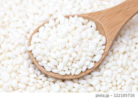もち米　クローズアップ 122105710