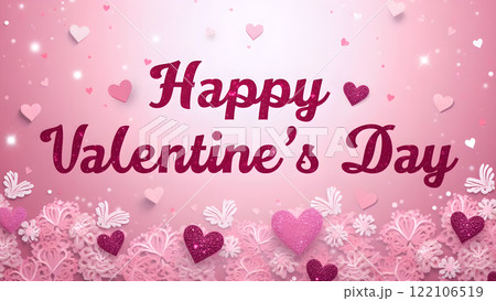 happy valentine love background 122106519