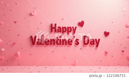 pink background valentine loves 122106731