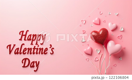 happy valentine day love pink background happy valentine day love pink background 122106804