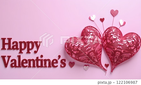 valentine day loves heart background valentine day loves heart background 122106987