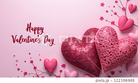 valentine day loves heart background valentine day loves heart background 122106988