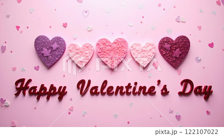 valentine day loves heart background 122107022