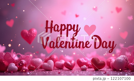 heart love valentine day happy background 122107100