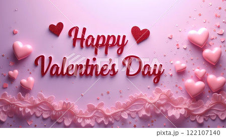 heart love valentine day happy background 122107140