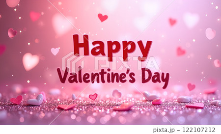happy valentine day romance love background 122107212