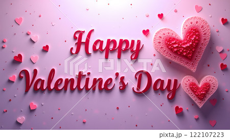 happy valentine day romance love background 122107223