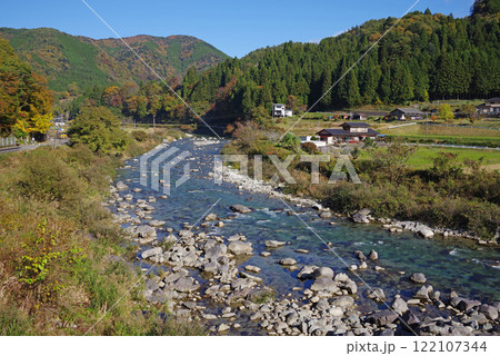 「日本で最も美しい村」下呂市馬瀬 「日本で最も美しい村」下呂市馬瀬 122107344