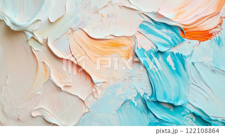 アクリル絵画風のキャンバス 122108864